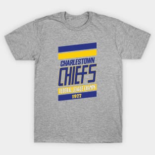 Slap Shot Charleston Chiefs Hockey 1977 T-Shirt